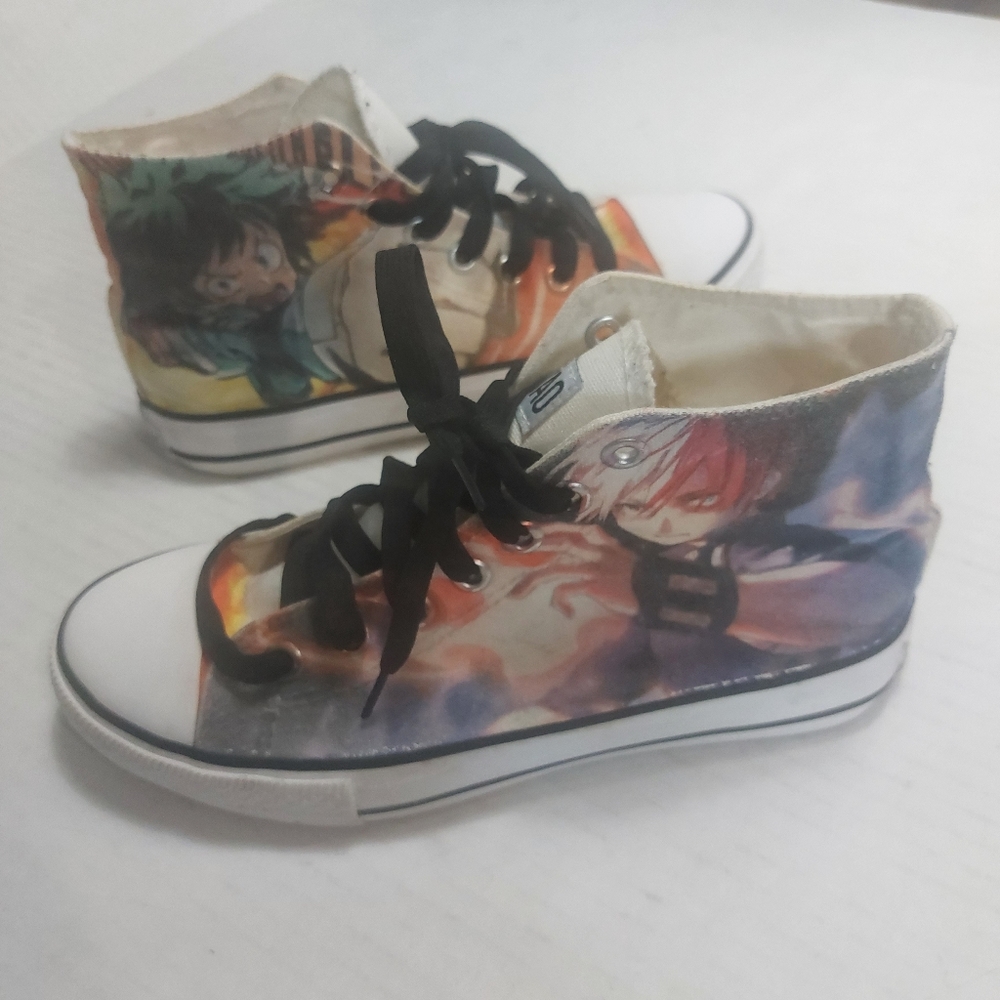 FEIYAO Canvas High Top Sneakers Size 40 8.5 US